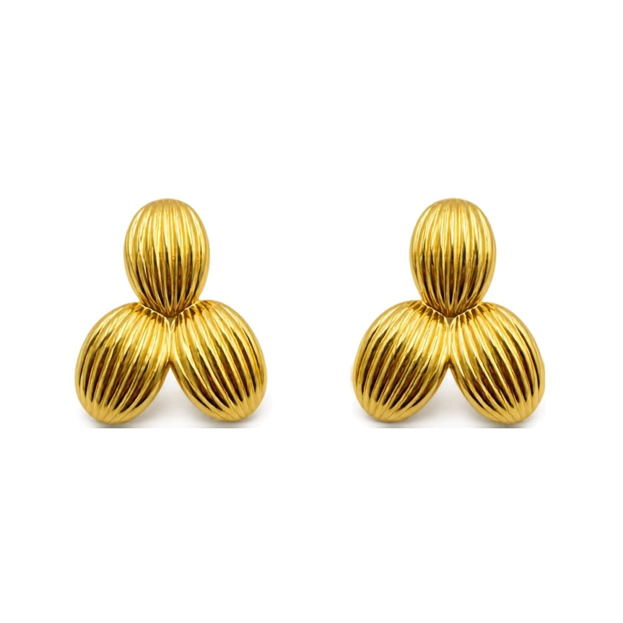 Aretes tres circulitos AR3295G172