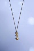 Collar dije de 3 flores CO1978G97