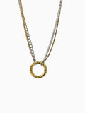 Collar cadenas metales mixtos CO1997G66