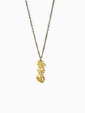 Collar dije de 3 flores CO1978G97