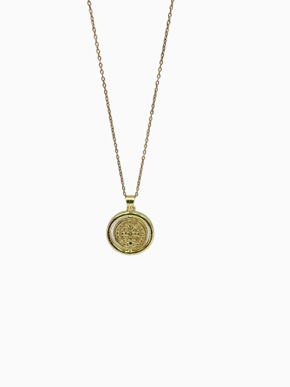 Collar San Benito dorado CO1976G107